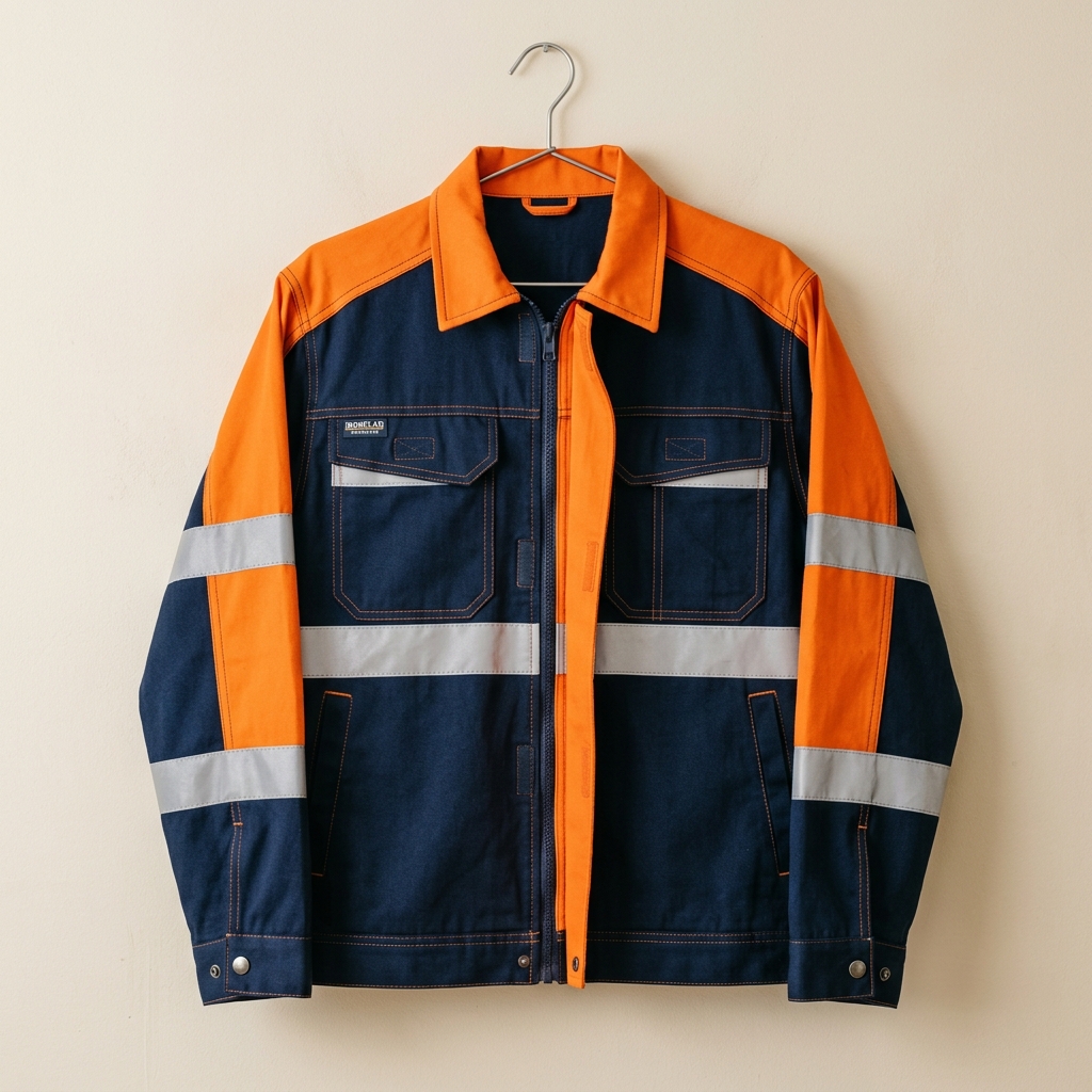 Wearpack keselamatan kerja industri dan coverall tambang K3 berscotchlite